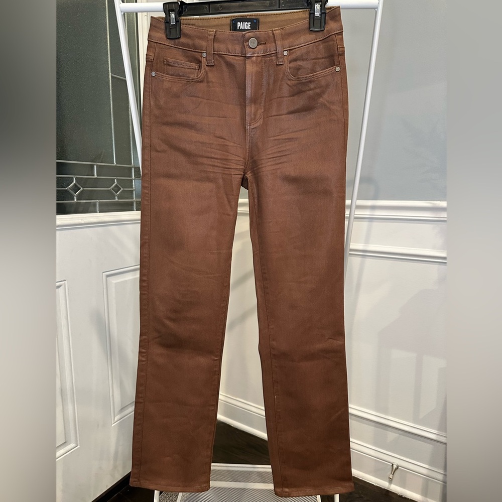 NWOT PAIGE Women’s Cindy Luxe Coating Jeans